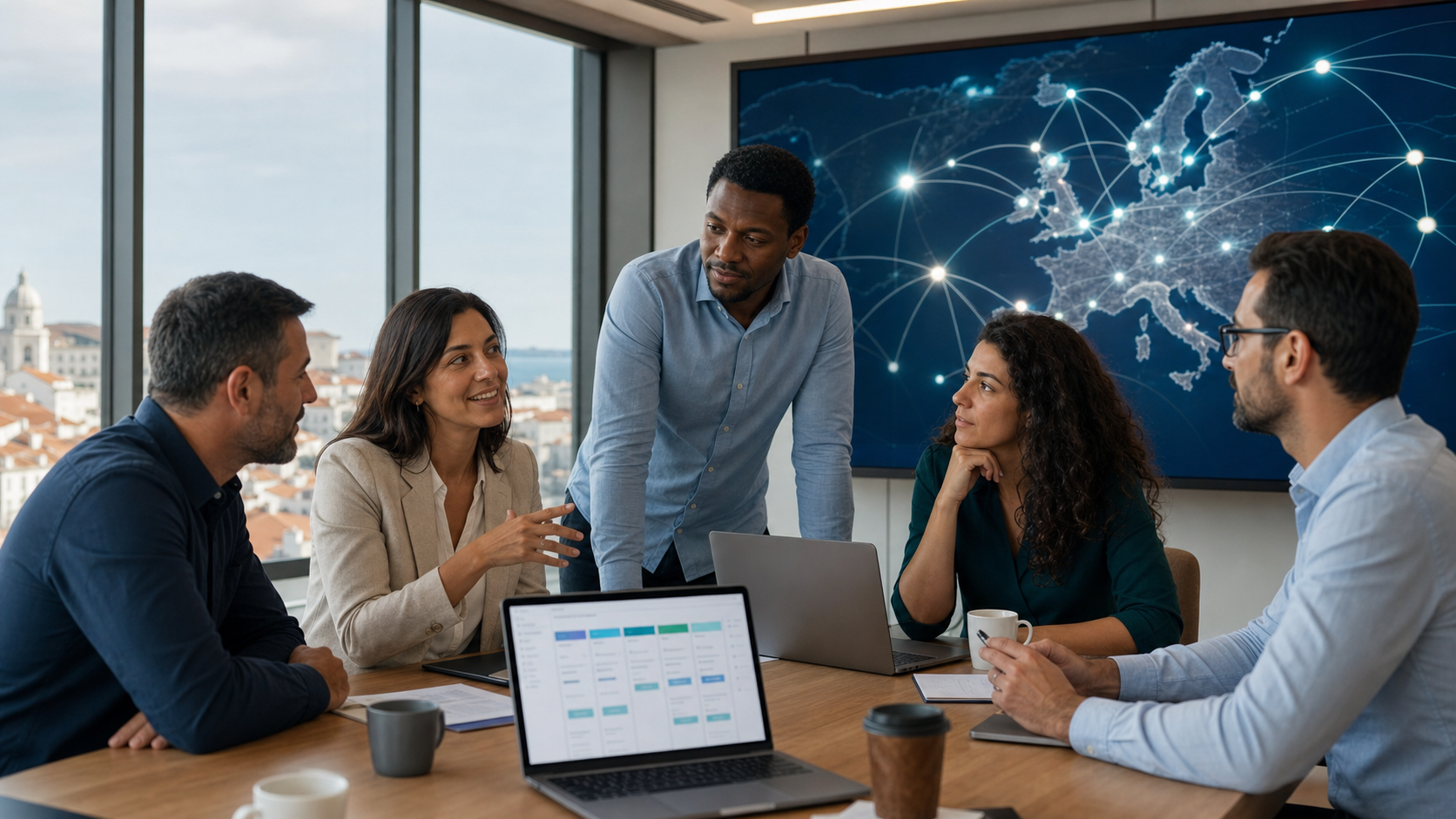 IA para vendas B2B em Portugal e Europa: como prospectar com mais contexto