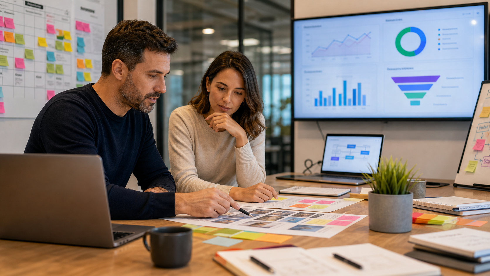 Marketing com IA para atrair leads qualificados: conteudo, campanhas e dados em conjunto